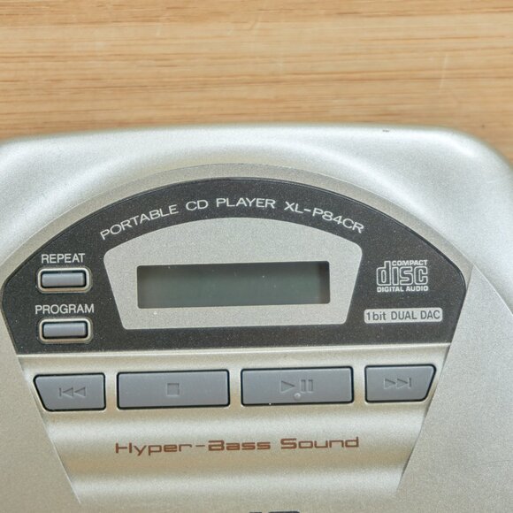 JVC XL-P84CR PORTABLE CD PLAYER, Made in Japan, Reed DESCRIPTION!!! - Picture 3 of 7